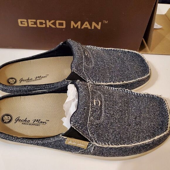 Gecko Man Shoes - Gecko Man arch support blue women's shoes WG-2003 Ladies-II 09